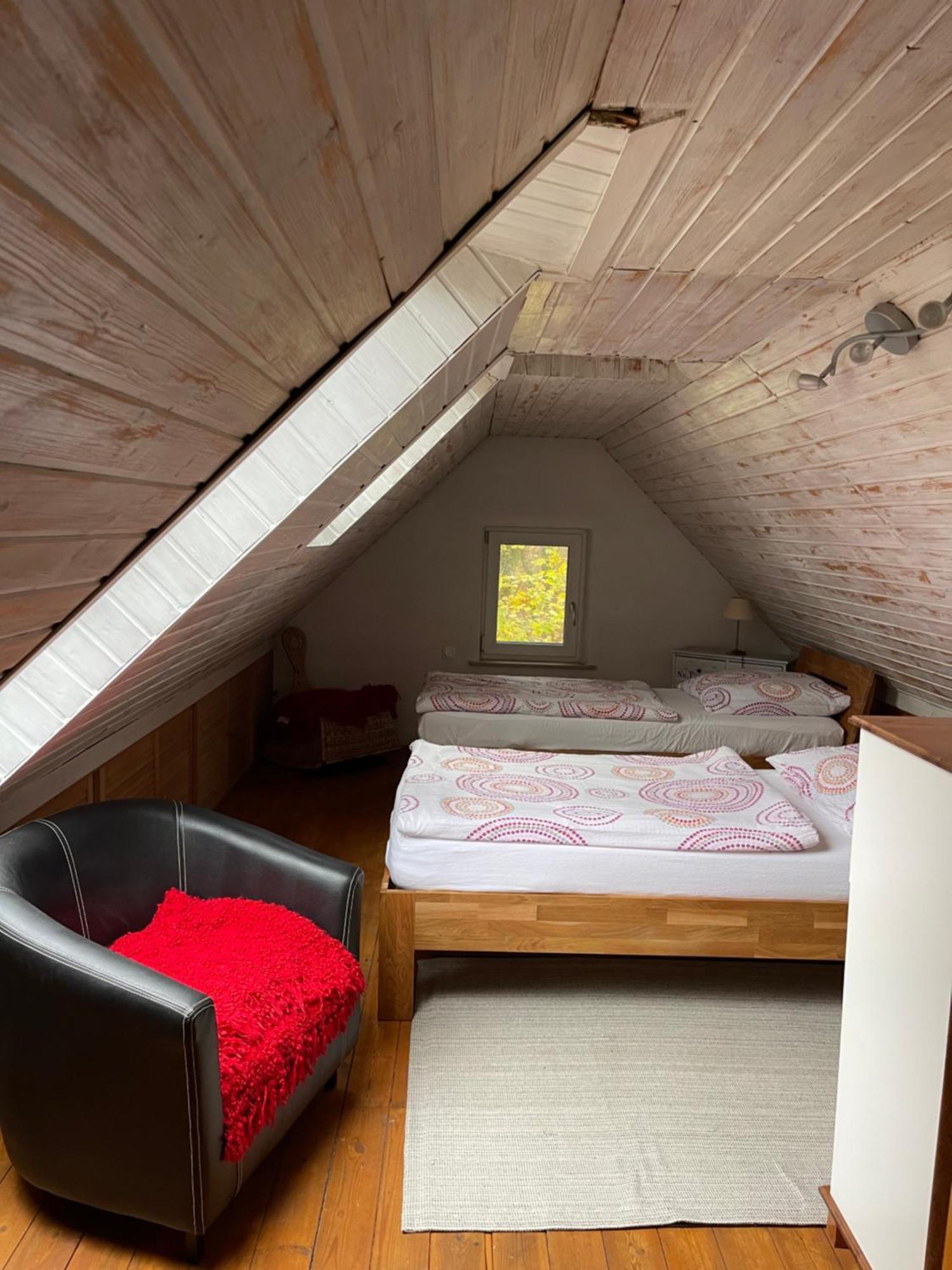 Ferienwohnung Waldhaus Bei Berlin Eggersdorf  Exterior foto